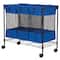 Household Essentials Laundry Sorter with Wheels